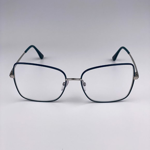 TOM FORD FT5613-B 098 Eyeglasses Dark Green Butterfly Women - Picture 4 of 8